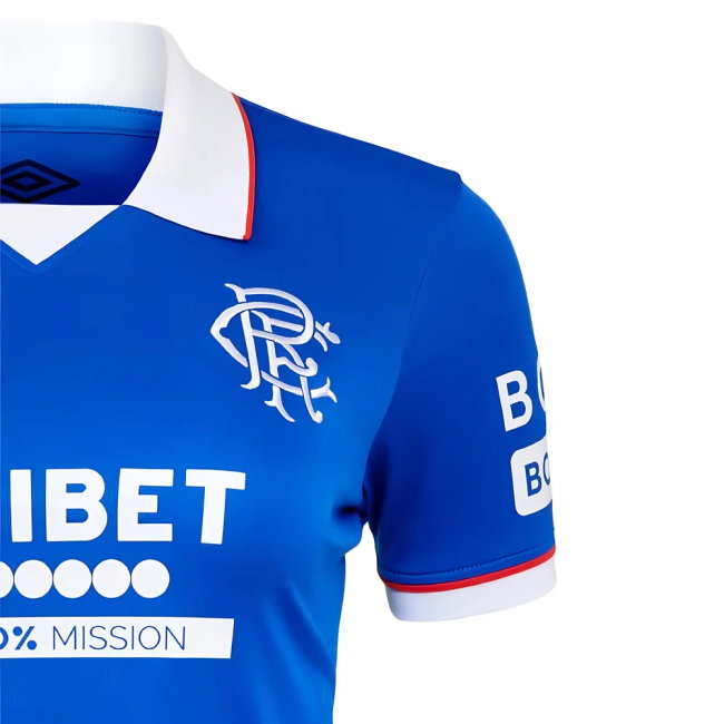 2025-2026 Rangers Home Shirt - Womens (Bajrami 14)-SoccerKits Hub | Buy Soccer Jerseys Online